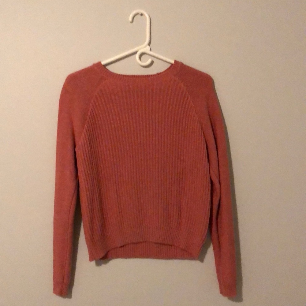 Aeropostale dark pink sweater